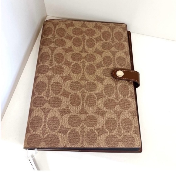 Coach Notebook In Signature Canvas - Picture 3 of 4